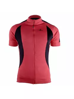 DEKO WHITE červeno-černý cyklistický dres