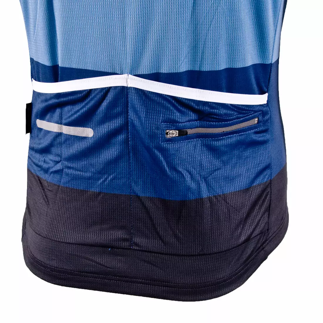DEKO pánská modrá cyklistická košile s krátkým rukávem MNK-002-04