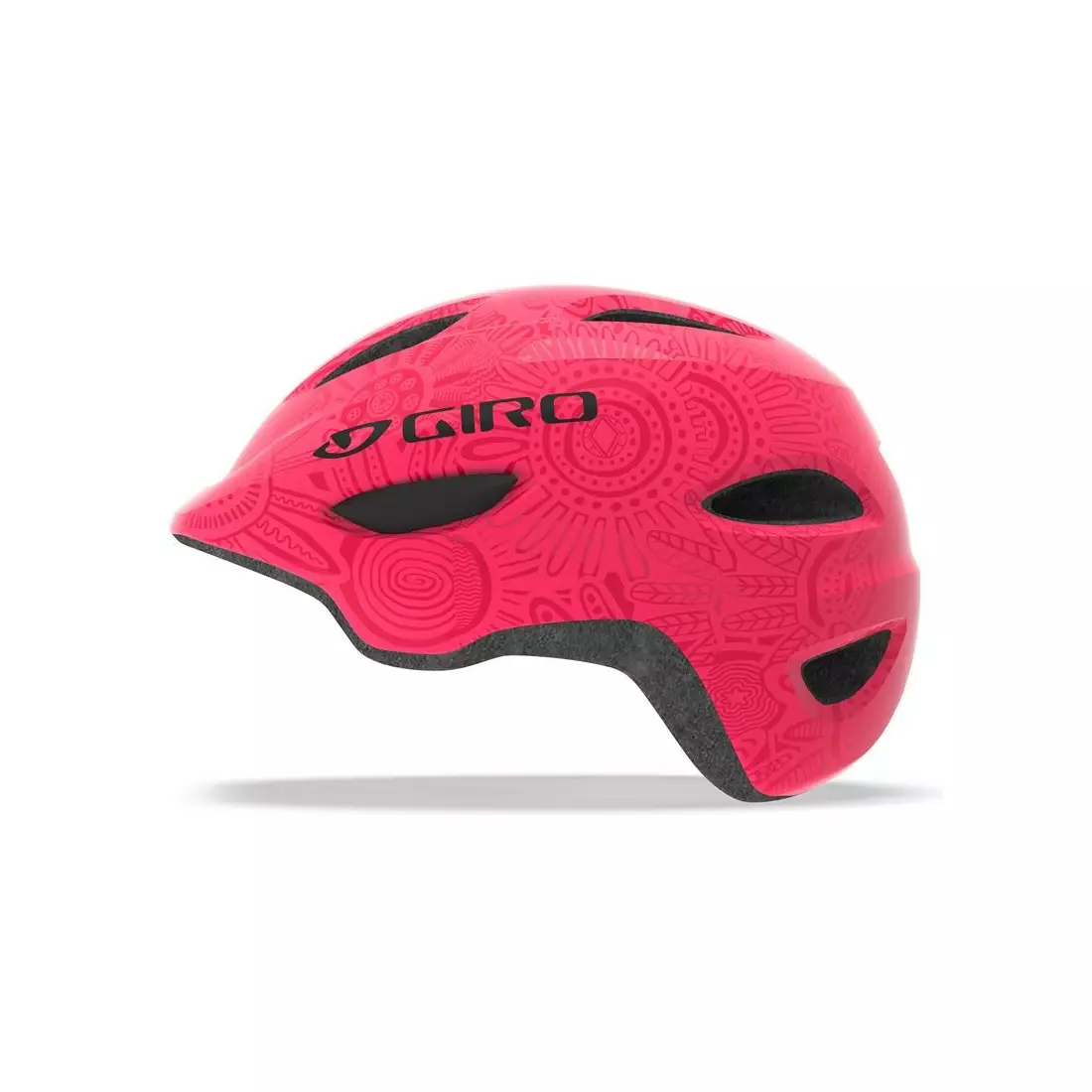 GIRO dětská / juniorská cyklistická přilba scamp mips bright pink pearl GR-7102464