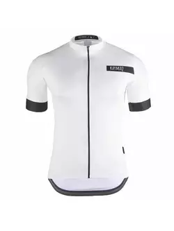 KAYMAQ BMK001 pánský cyklistický dres 01.165 bílý
