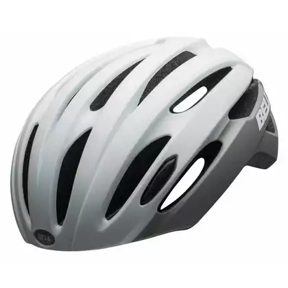 BELL silniční cyklistická helma avenue matte gloss white gray BEL-7115260