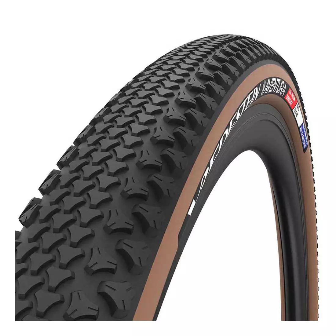 VREDESTEIN šotolinové pneumatiky pro jízdní kola aventura 700x38 (38-622) tubeless ready brown VRD-28170