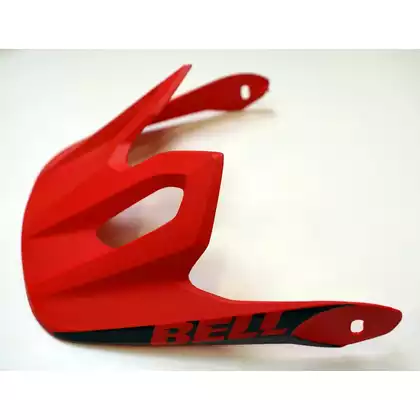 BELL hledí na cyklistickou helmu super dh crimson black BEL-7107082