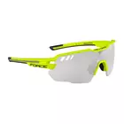 FORCE AMOLEDO Cyklistické / sportovní fotochromatické brýle fluor yellow 910852