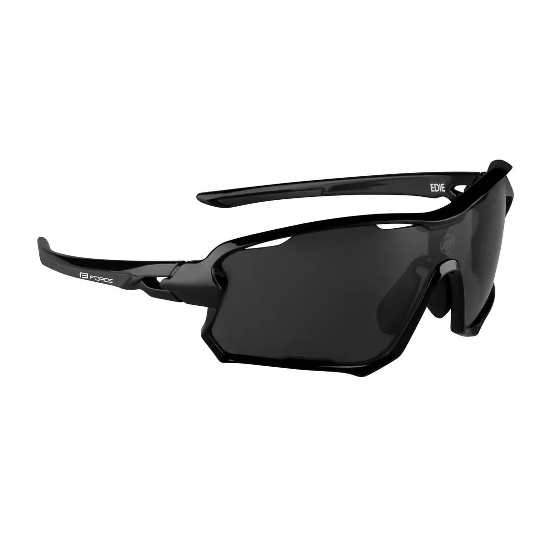 FORCE EDIE černé cyklistické / sportovní brýle 910805