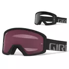 GIRO cyklistické brýle tazz mtb black grey (barevné sklo AMBER SCARLET trail + Průhledné sklo 99% S0) GR-7097840