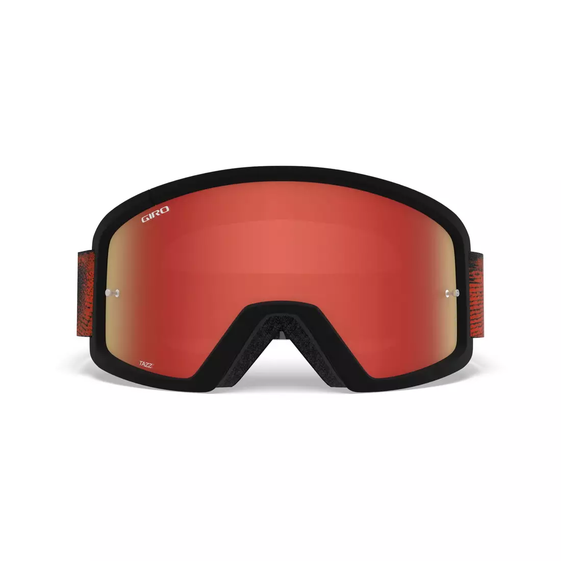 GIRO cyklistické brýle tazz mtb black red hypnotic (barevné sklo AMBER SCARLET trail + Průhledné sklo 99% S0) GR-7114186