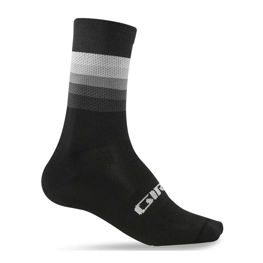 GIRO cyklistické ponožky comp high rise black heatwave GR-7099304