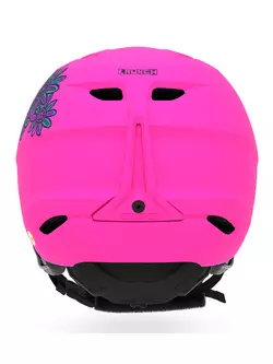 GIRO dětská zimní lyžařská / snowboardová přilba launch mips matte bright pink GR-7104876