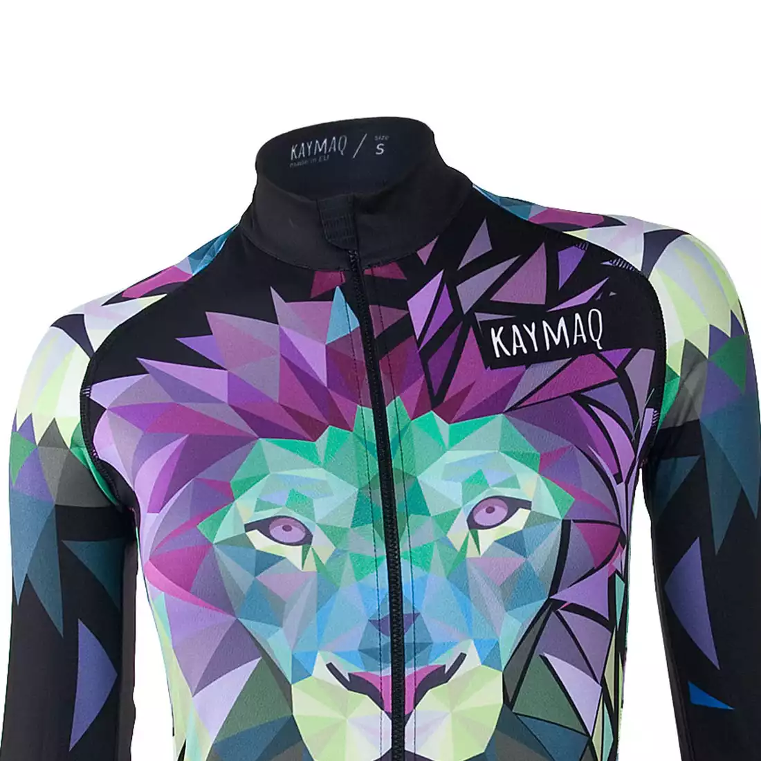 KAYMAQ POLYGONAL LION dámský cyklistický dres