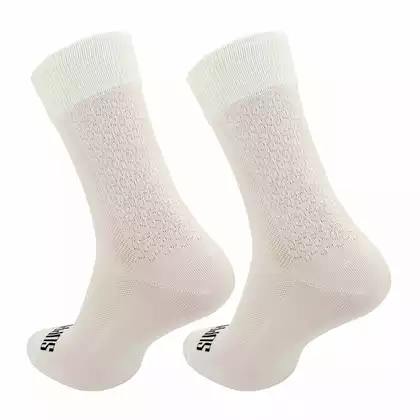 SUPPORTSPORT cyklistické ponožky S-LIGHT White