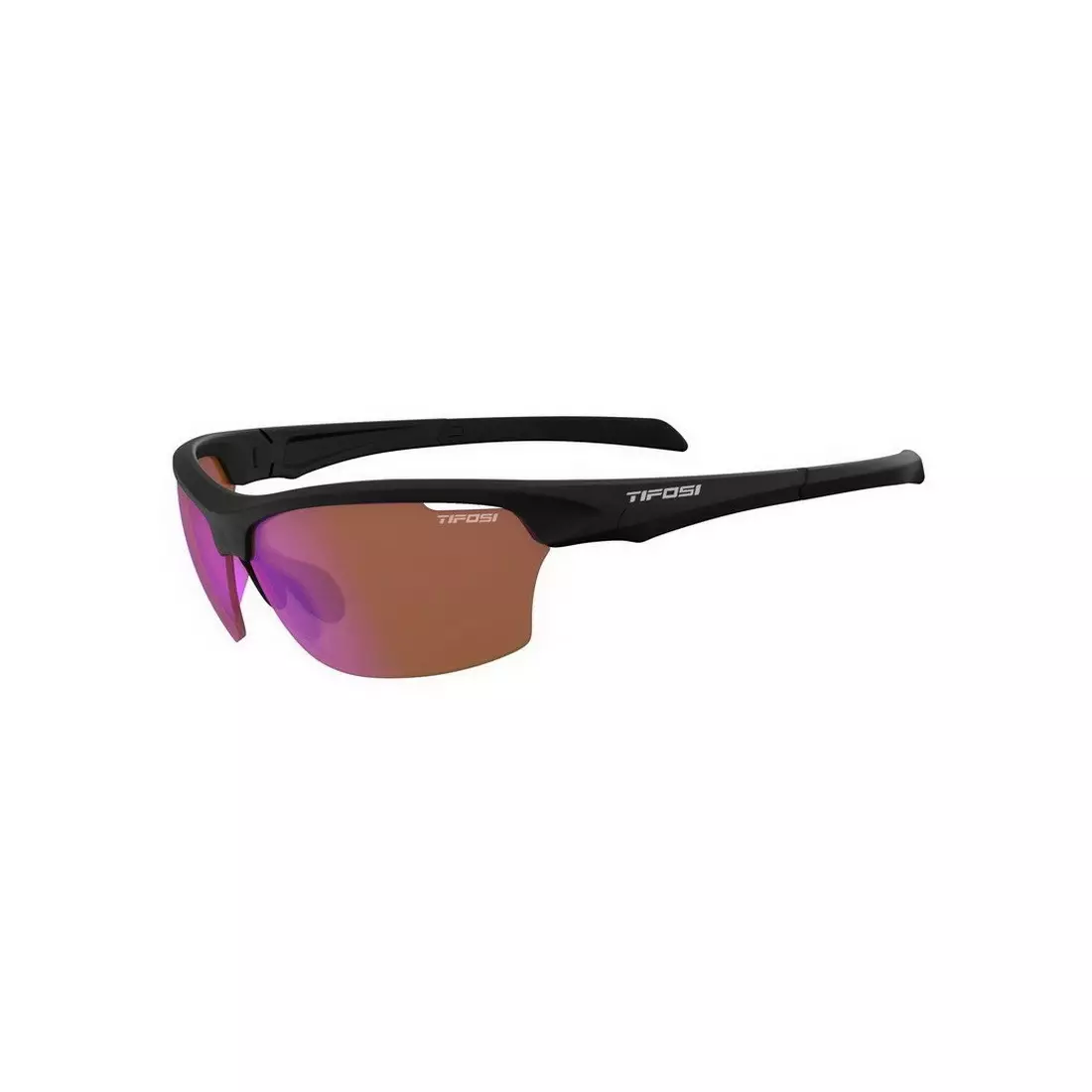 TIFOSI sportovní brýle INTENSE matte black (41,4% AC Red) TFI-8520400172