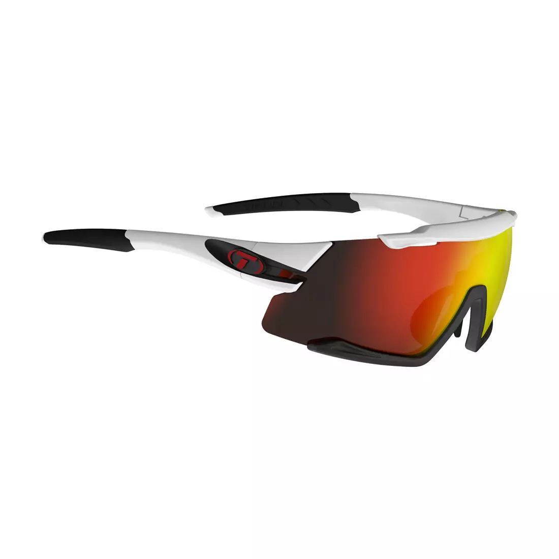 TIFOSI sportovní brýle s vyměnitelnými skly aethon clarion white/black (Clarion Red, AC Red, Clear) TFI-1580104821
