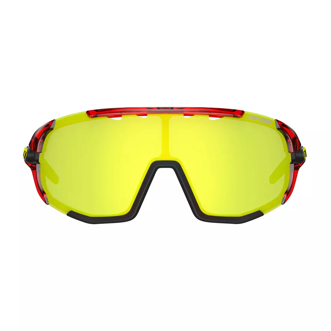 TIFOSI sportovní brýle s vyměnitelnými skly sledge clarion crystal red (Clarion Yellow, AC Red, Clear) TFI-1630109827