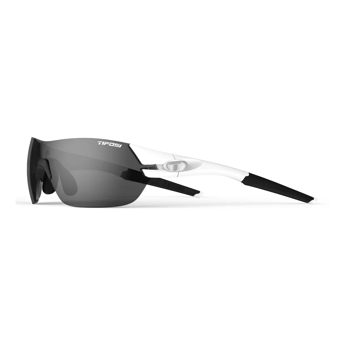 TIFOSI sportovní brýle s vyměnitelnými skly slice matte white (Smoke, AC Red, Clear) TFI-1600101270