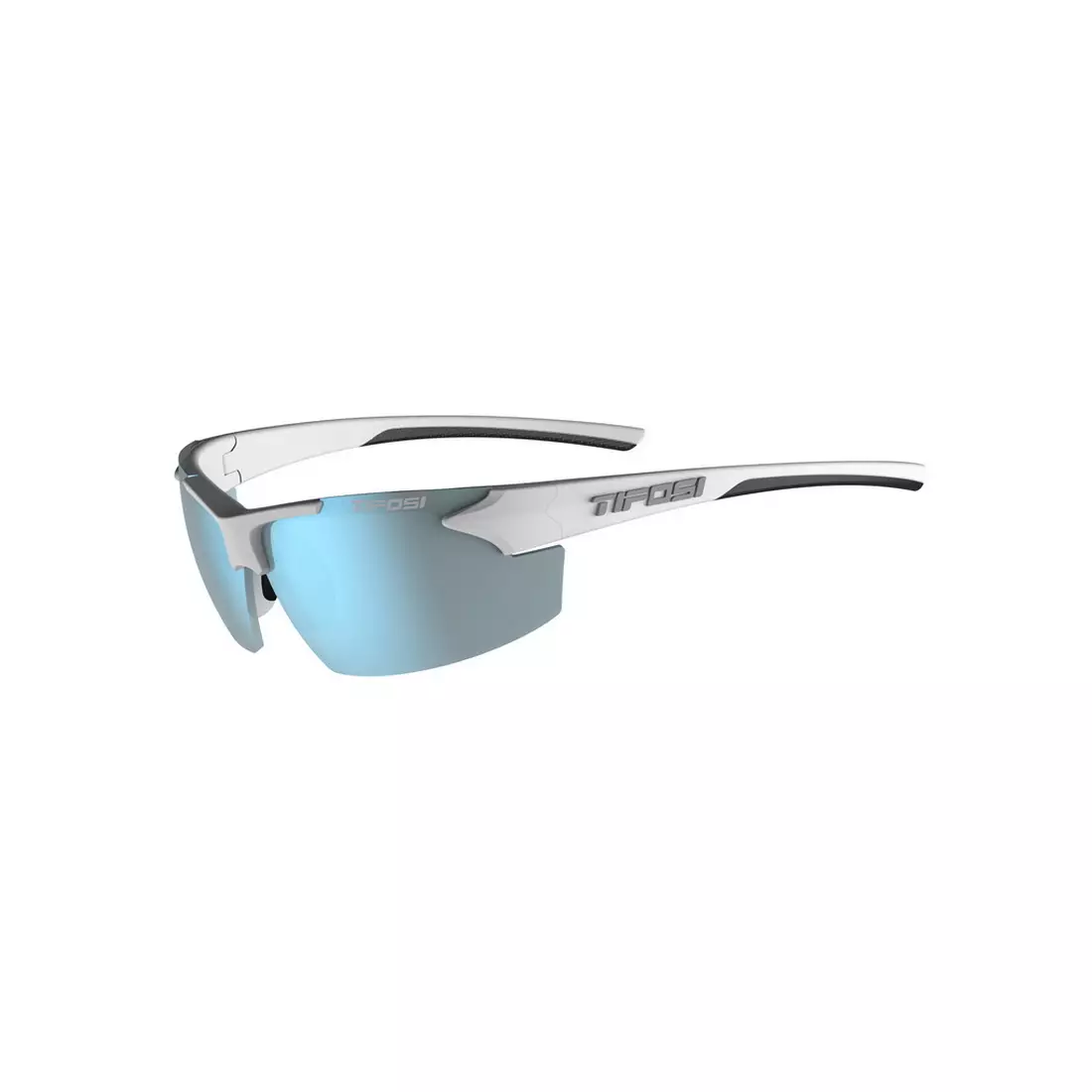 TIFOSI sportovní brýle track white/black (Smoke Bright Blue 11,2%) TFI-1550401481