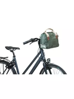 BASIL taška / pouzdro na řídítka boheme city bag kf 8L forest green B-18014