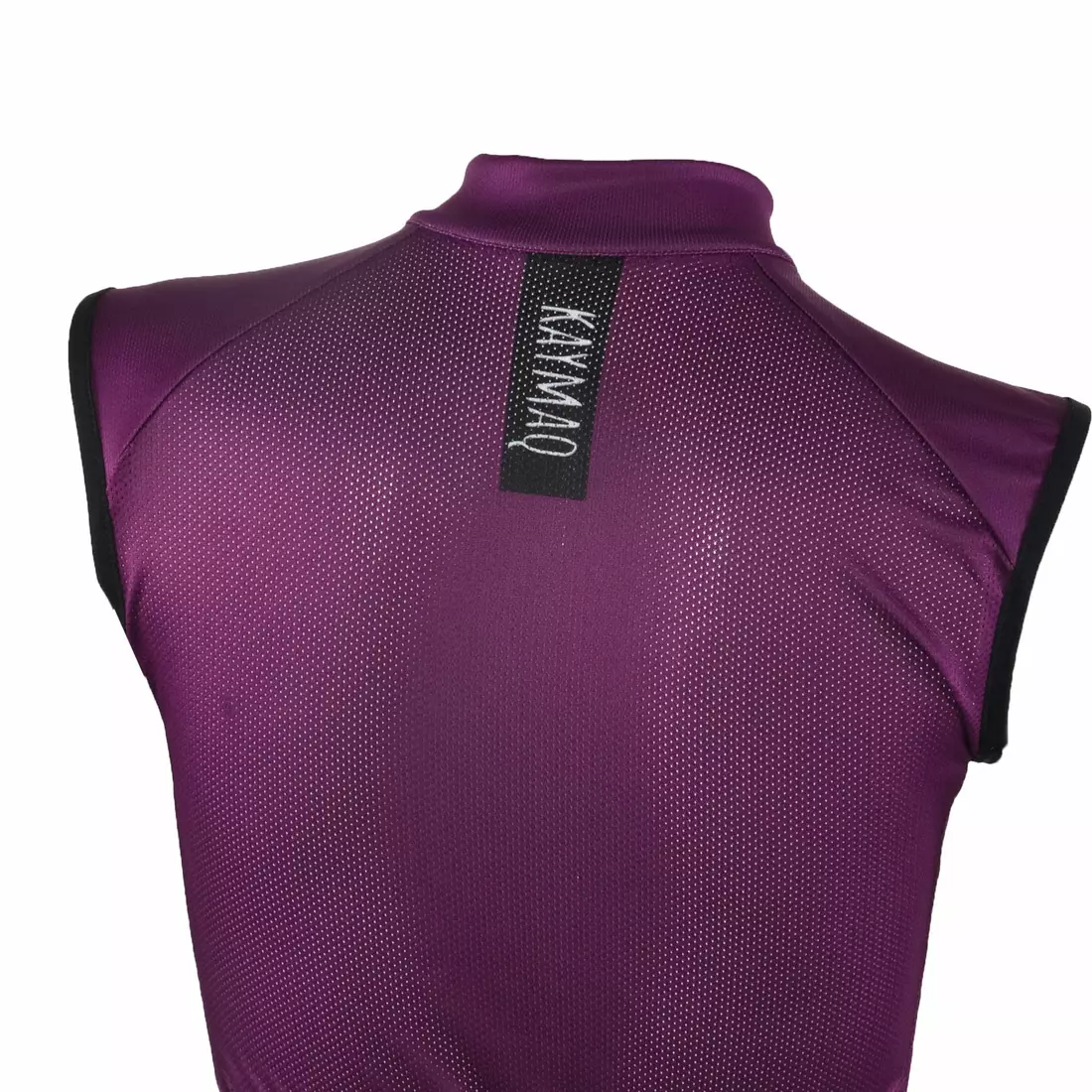 KAYMAQ SLEEVELESS dámský cyklistický dres 01.218 fialový
