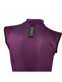 KAYMAQ SLEEVELESS dámský cyklistický dres 01.218 fialový