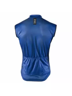 KAYMAQ SLEEVELESS pánský cyklistický dres bez rukávů 01.217, modrá