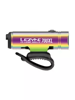 LEZYNE přední cyklistická lampa CLASSIC DRIVE 700XL neo metallic LZN-1-LED-30-V130
