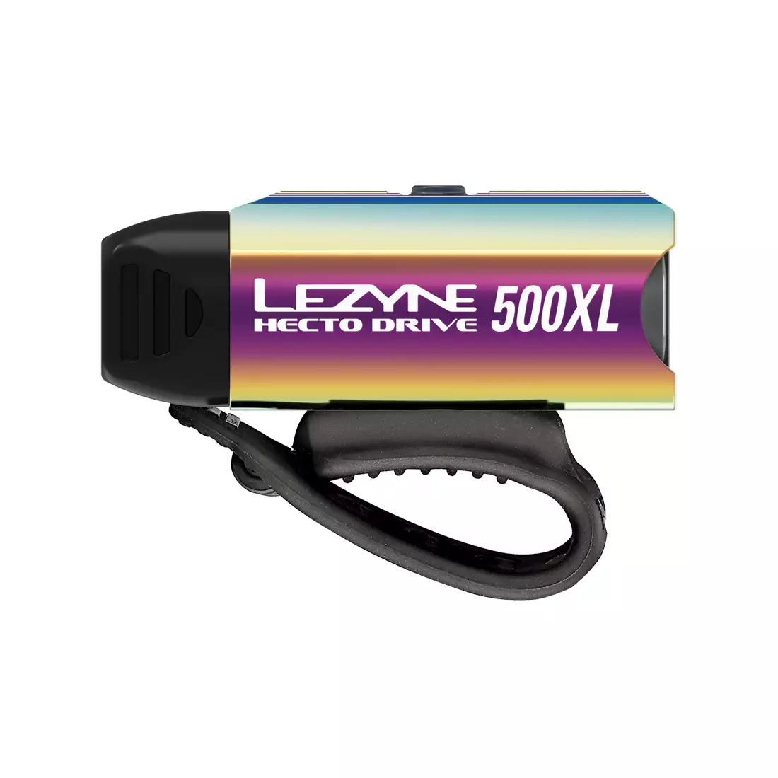 LEZYNE přední cyklistická lampa LED HECTO DRIVE 500XL neo metallic LZN-1-LED-9F-V530