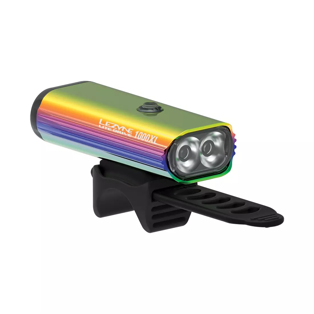 LEZYNE přední cyklistická lampa LED LITE DRIVE 1000XL usb neo metallic LZN-1-LED-16-V230