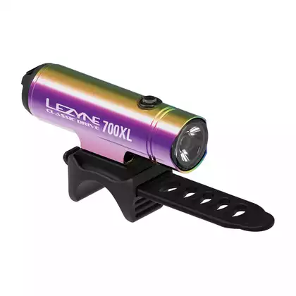 Lampka przednia LEZYNE CLASSIC DRIVE 700XL 700 lumenów, usb neo metallic (NEW) LZN-1-LED-30-V130