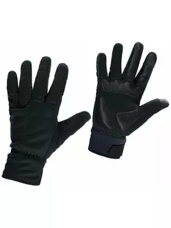 ROGELLI BLAST zimní cyklistické rukavice softshell, Černá