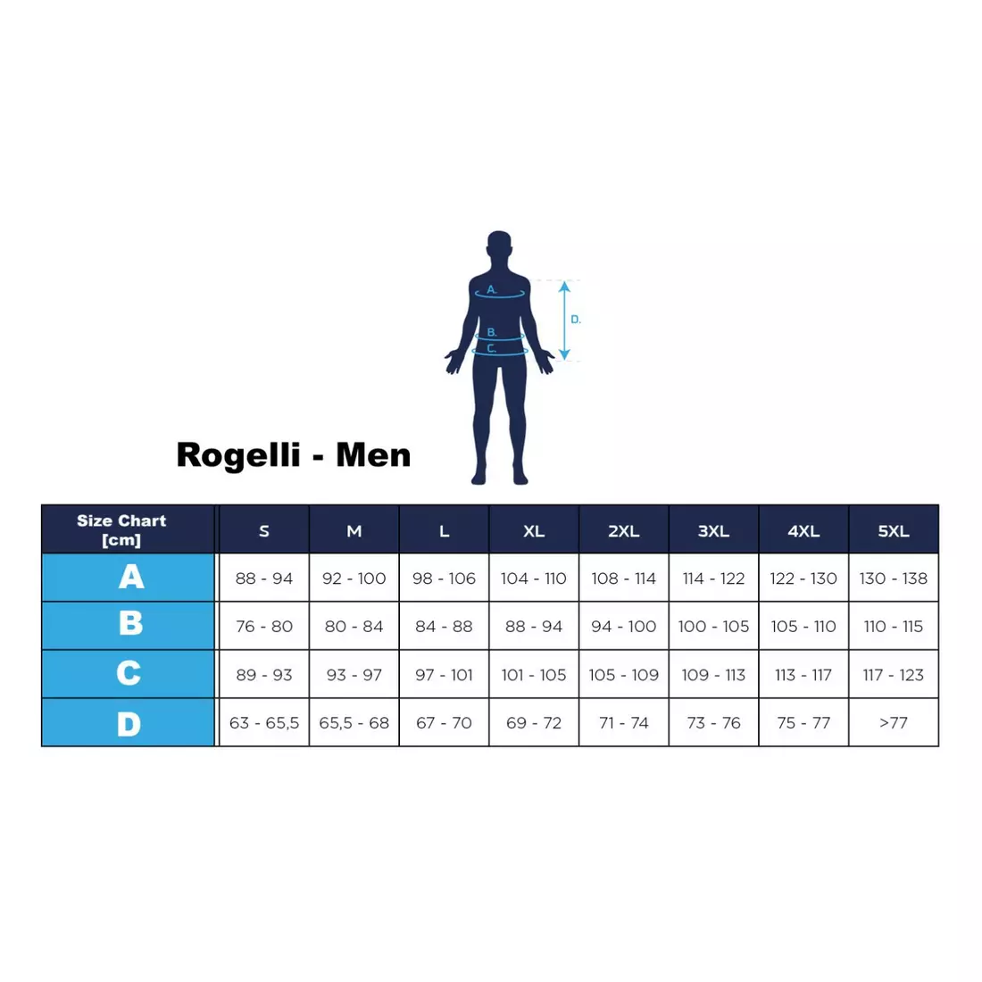 ROGELLI HERO pánské zateplené cyklistické kalhoty s límečkem, černé a modré