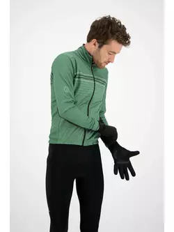 ROGELLI MOUNT zimní cyklistické rukavice softshell, černé