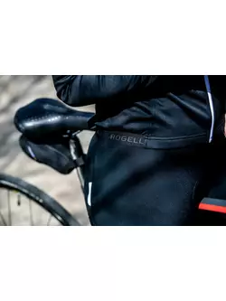 ROGELLI PESARA Dámská zimní cyklistická bunda, černá a bílá