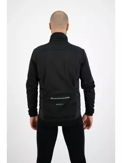 ROGELLI WADDED pánská prošívaná zimní cyklistická bunda, černá