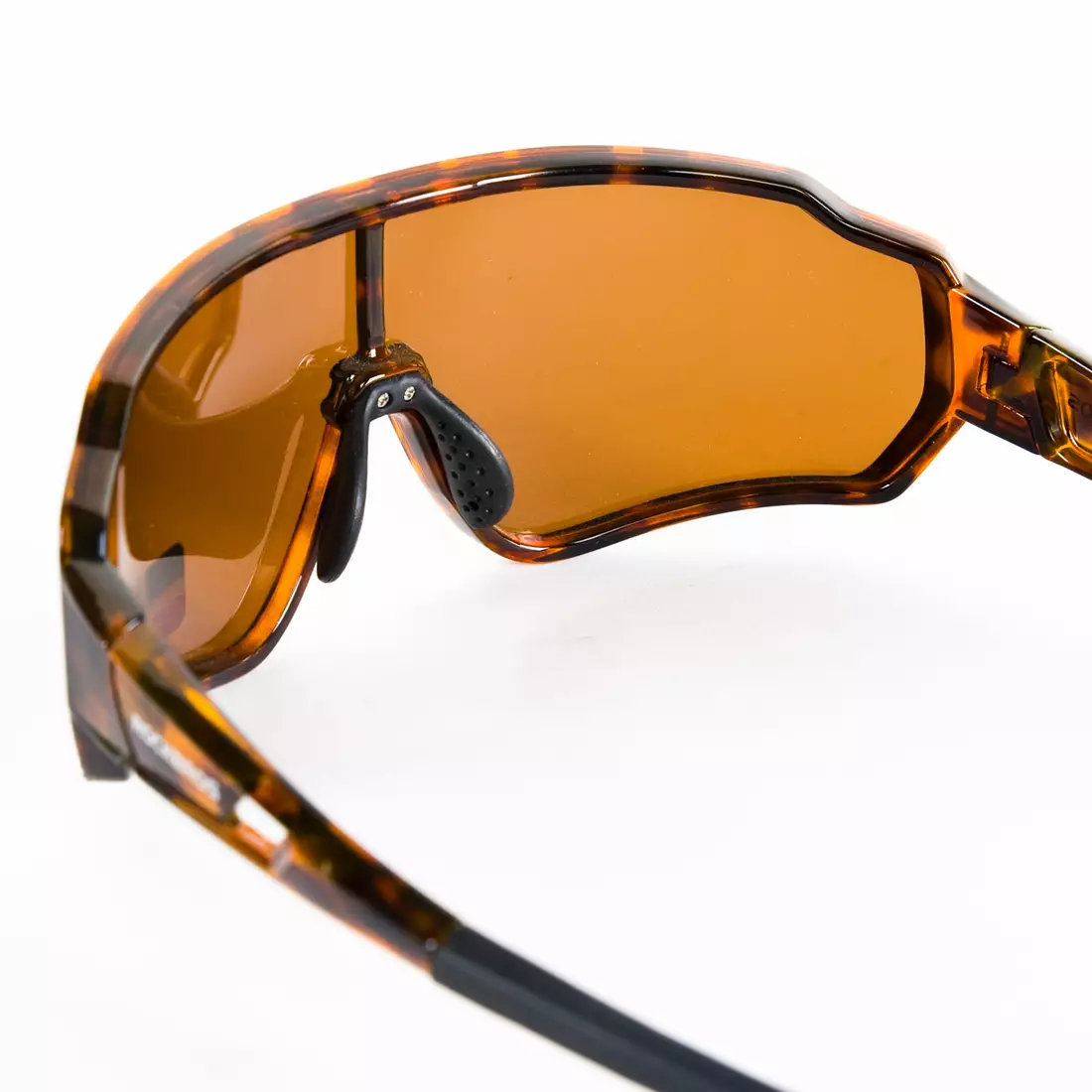 Rockbros 10163 Polarizované sportovní brýle na kolo, hnědé