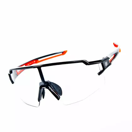 Rockbros 10173 černé fotochromatické cyklistické / sportovní brýle