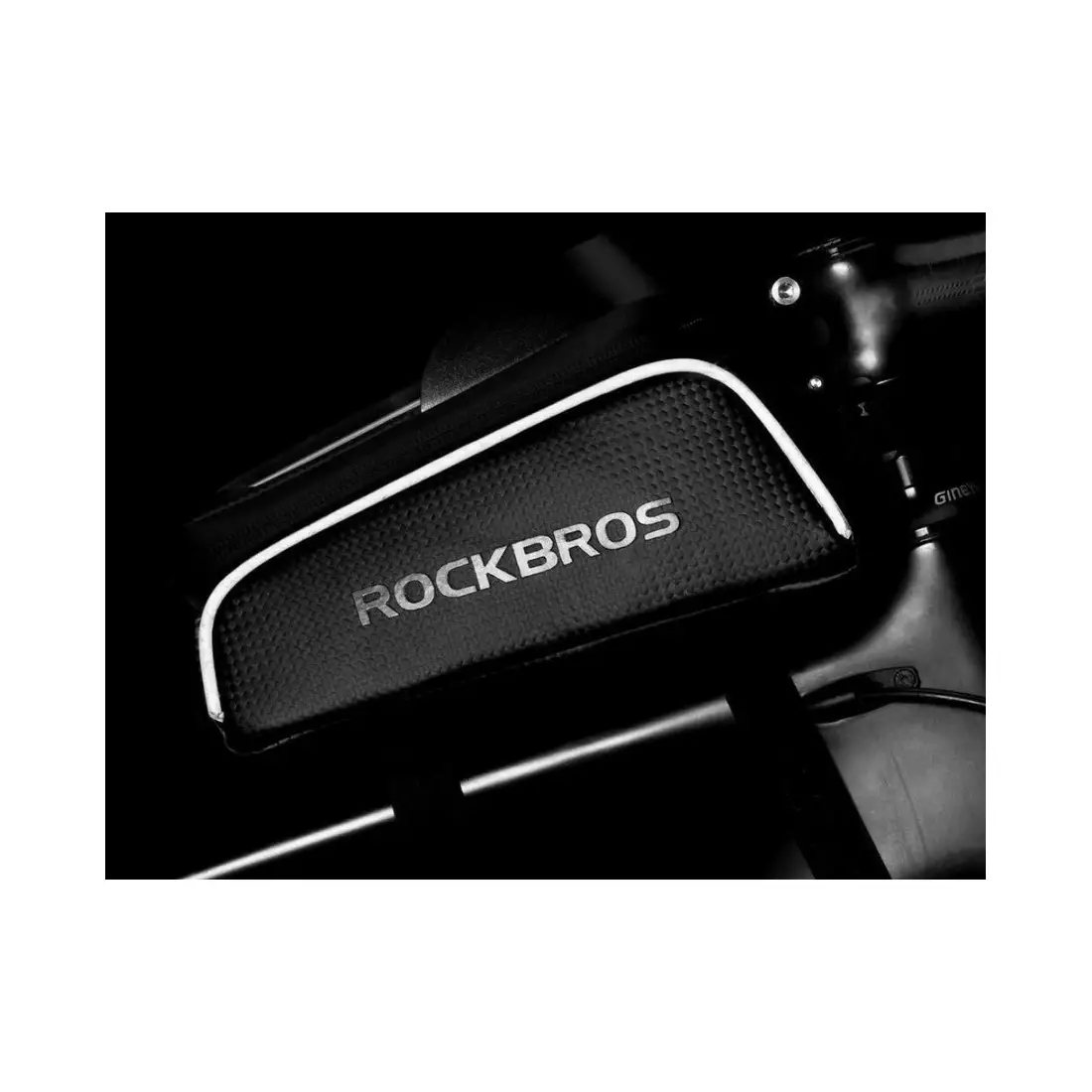 Rockbros voděodolná taška na telefon 6,2&quot; 1L Černá 017-1BK
