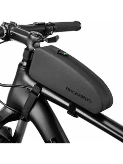 Rockbros vodotěsná cyklistická taška na rámu 1,0l Černá AS-019