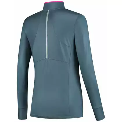 Rogelli MARBLE Dámské zateplené běžecké tričko / mikina, šedé barvy