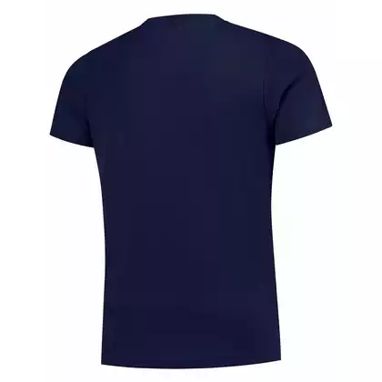 ROGELLI RUN PROMOTION pánské sportovní tričko s krátkým rukávem, námořnická modrá