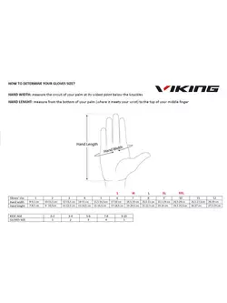 VIKING cyklistické rukavice Venado Multifunction 140/22/6341/64 black-fluo