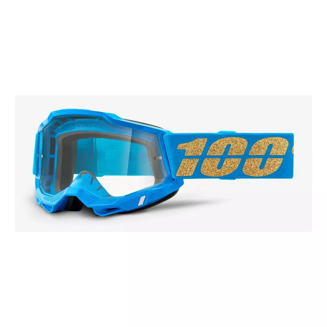 100% cyklistické brýle ACCURI 2 (čirá skla Anti-Fog, LT 88%-92%) waterloo