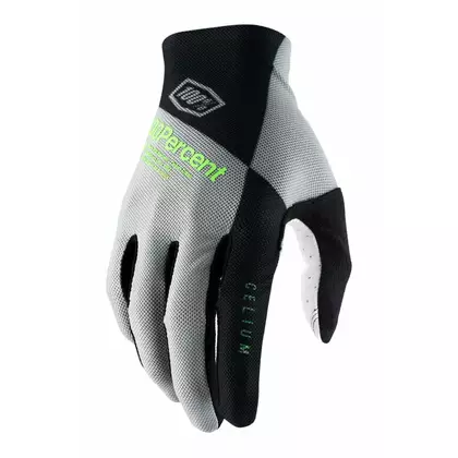 100% pánské cyklistické rukavice CELIUM vapor lime STO-10005-423-12