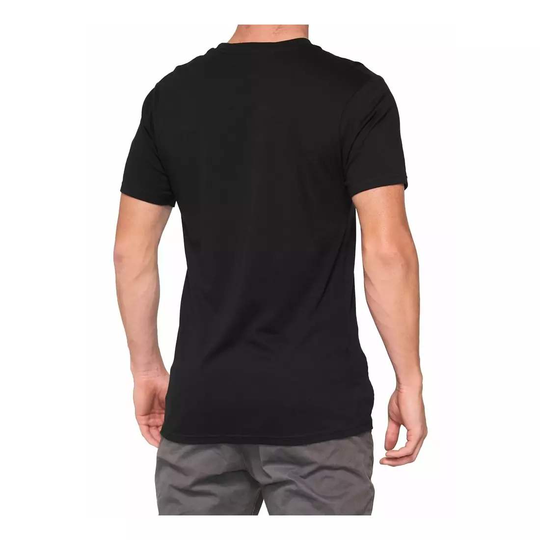 100% pánské sportovní tričko s krátkým rukávem ESSENTIAL black snake STO-32016-462-13