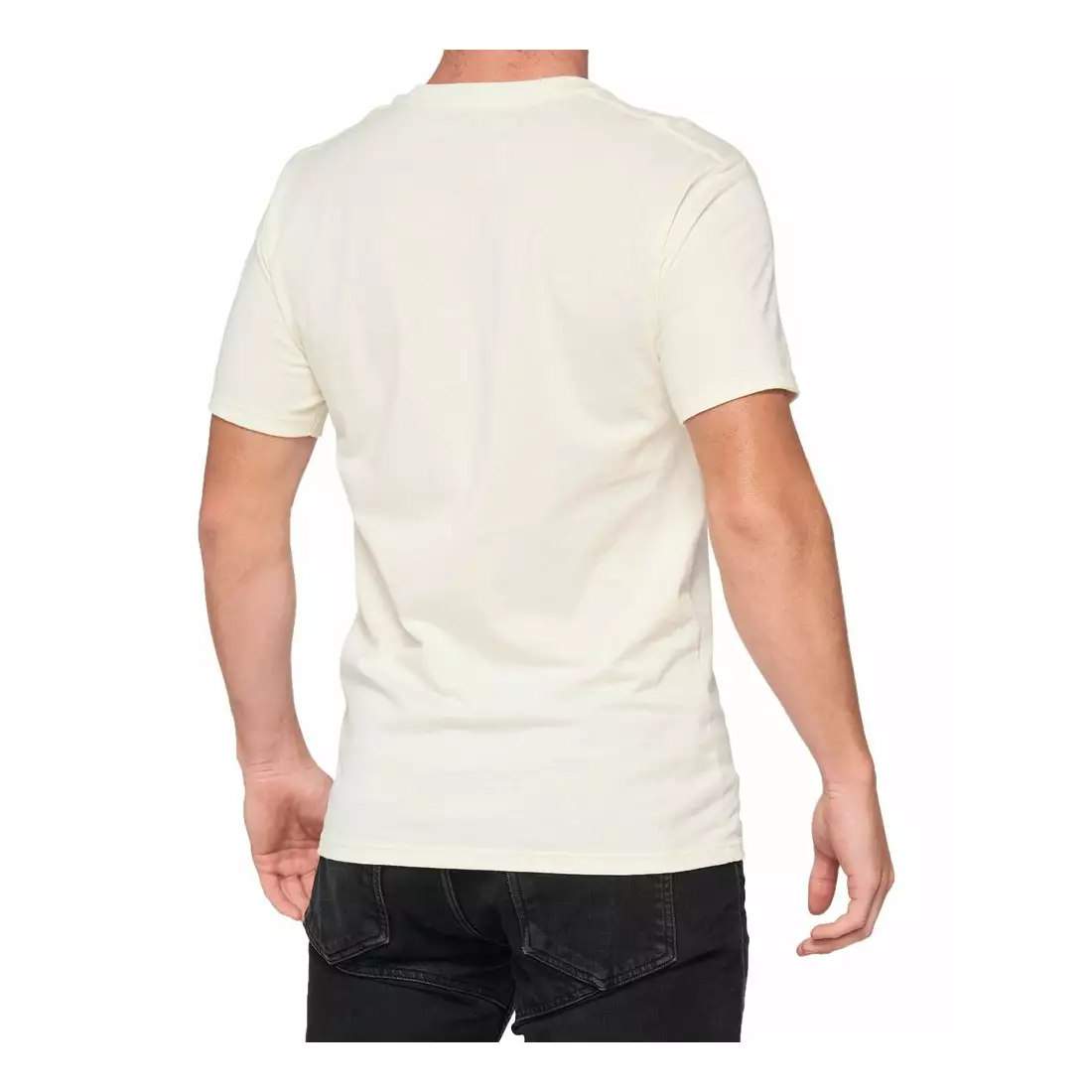 100% pánské sportovní tričko s krátkým rukávem ESSENTIAL chalk orange STO-32016-461-13