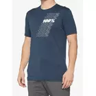 100% pánské sportovní tričko s krátkým rukávem NORD slate blue STO-32124-182-13
