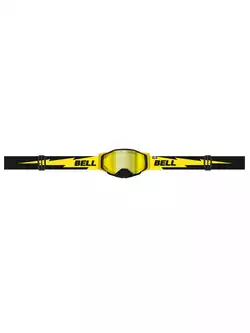 BELL cyklistické brýle BREAKER Bolt Matte Black/Yellow, BEL-7122862