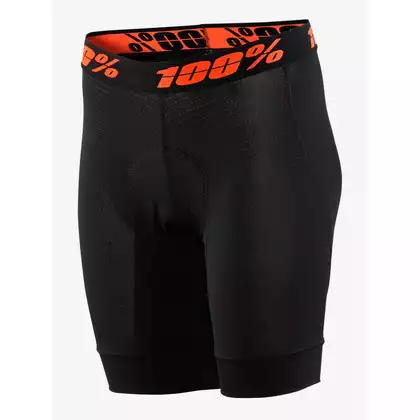 100% dámské boxerky s vsadkou CRUX LINER black STO-49902-001-12