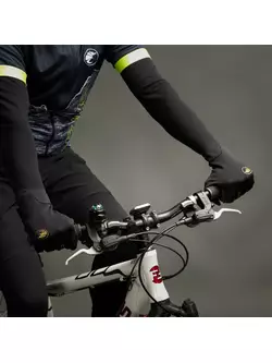 CHIBA Tenké cyklistické rukavice, BIOXCELL LIGHT WINTER Černá 3160120