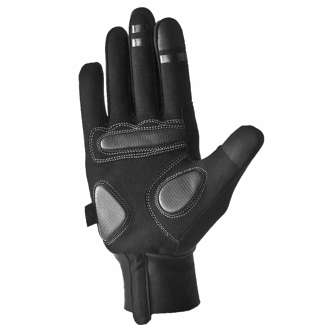 DEKO GLA-001 izolované cyklistické rukavice gel černý 