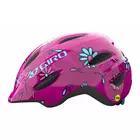 GIRO dětská / juniorská cyklistická přilba SCAMP INTEGRATED MIPS pink street daisies GR-7129865
